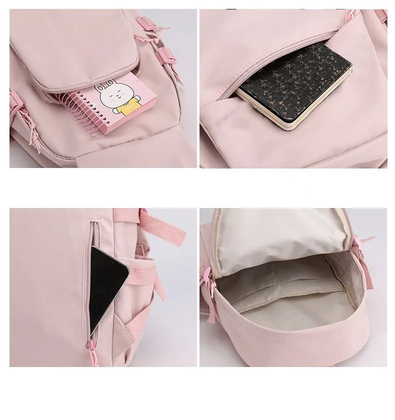 Attack on Titan Backpack Large Capacity School Bag Lightweight Back to School Travel Backpack Survey Corps Wings of Freedom Bag