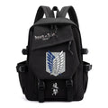 Attack on Titan Backpack Large Capacity School Bag Lightweight Back to School Travel Backpack Survey Corps Wings of Freedom Bag